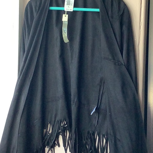 Faux suede fringed blazer - Picture 5 of 9